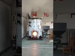 चावल की भूसी 0.4 एमपीए के साथ आउटपुट 1 टन / घंटा बायोमास स्टीम बॉयलर