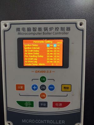 High Efficiency Outdoor Pellet Boiler / Pellet Fired Steam Boiler For Garment Industry